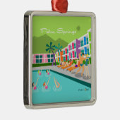 レトロパーム春ホテルオーナメント メタルオーナメント (右)