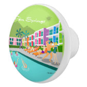 レトロパーム春ホテルセラミックスプル セラミックノブ (右)