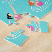 レトロパーム春ホテルパズル ジグソーパズル (側面)