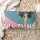 レトロパーム春腰枕 ランバークッション (ブランケット)