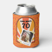 レトロヒッパイサンライズカスタム写真 缶クーラー (缶正面)