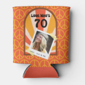 レトロヒッパイサンライズカスタム写真 缶クーラー (正面)