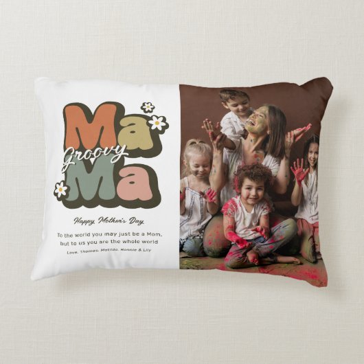 レトロヒッパイマママママザーズ アクセントクッション (裏面)