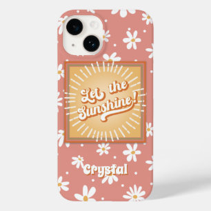 レトロヒッピーデイジーフローラサンシャイン1960s 1970s Case-Mate iPhone 14ケース
