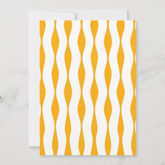 レトロヒッピーパーティの招待状 招待状 (裏面)