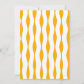 レトロヒッピーパーティーの招待状 招待状 (裏面)