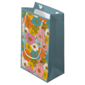 レトロヒッピーフローラ スモールペーパーバッグ (正面アングル)