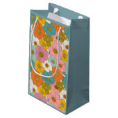 レトロヒッピーフローラ スモールペーパーバッグ (裏面アングル)