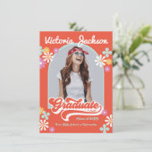 レトロヒッピー卒業写真発表 招待状 (スタンド正面)