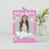 レトロヒッピー卒業写真発表 招待状 (スタンド正面)