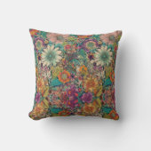 レトロヒッピー:デイジー枕 クッション (正面)