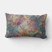 レトロヒッピー:ファンタジー枕 ランバークッション (裏面)