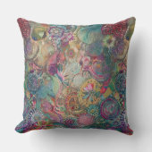 レトロヒッピー:ファンタジー角枕 クッション (正面)