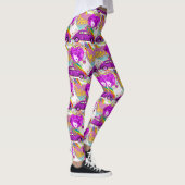 レトロヒッピーGroovyガールカーハート1960年代1970年代 レギンス (右)