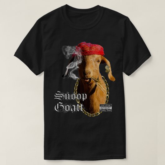 レトロヒップホップヤギ農家、音楽愛好家2 Tシャツ (デザイン正面)