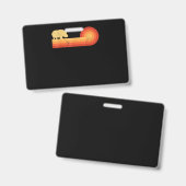 レトロヒポポタムス 60s 70s ヒポポ バッジ (正面＆裏面)
