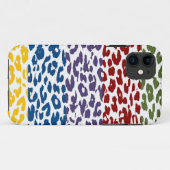 レトロヒョウ印刷スキンストライプパターン Case-Mate iPhoneケース (裏面(横))