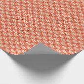 レトロビア:幾何学的バーストパターン ラッピングペーパー (角)