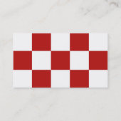 レトロビジネスパンチカードダイナーハッピーウェイトレス ロイヤリティカード (裏面)