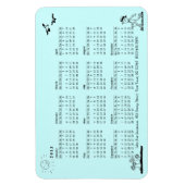 レトロビジネスマン2013カレンダー マグネット (縦)