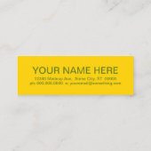 レトロビストロ スキニー名刺 (裏面)