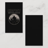 レトロビッグフットスクアッチイェティベリバージョーク 名刺 (正面/裏面)