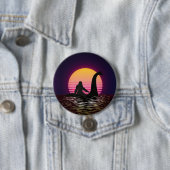 レトロビッグフートザローチネスラウンド 缶バッジ (インサイチュ)