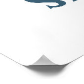 レトロビッグ黄色のタクシーパーソナライズされた車 ポスター (角)