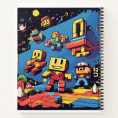 レトロビデオゲームカルチャー1 ノートブック (裏面)