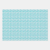 レトロビデオゲームテーマパーソナライズされた誕生日 ラッピングペーパーシート (正面)