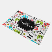 レトロビデオゲーム ドアマット (アングル)