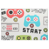 レトロビデオゲーム ファブリック (ファットクウォーター)