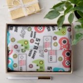 レトロビデオゲーム 薄葉紙 (ギフト)