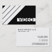 レトロビデオ 名刺 (正面/裏面)