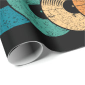 レトロビニルLPレコードヴィンテージを持つことができない ラッピングペーパー (ロールコーナー)