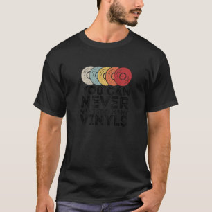 レトロビニルLPレコードヴィンテージヴィニル Tシャツ