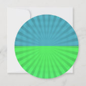 レトロビニールアルバムディスコスタイル誕生日パーティー 招待状 (裏面)