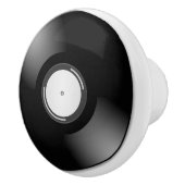 レトロビニールアルバムレコードおもしろい80をテーマにした セラミックノブ (右)