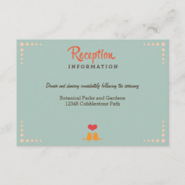 レトロビニールレコードオレンジスカイ結婚ブルーの挿入 エンクロージャーカード