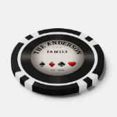 レトロビニールレコードカジノファミ結婚リー ポーカーチップ (シングル)