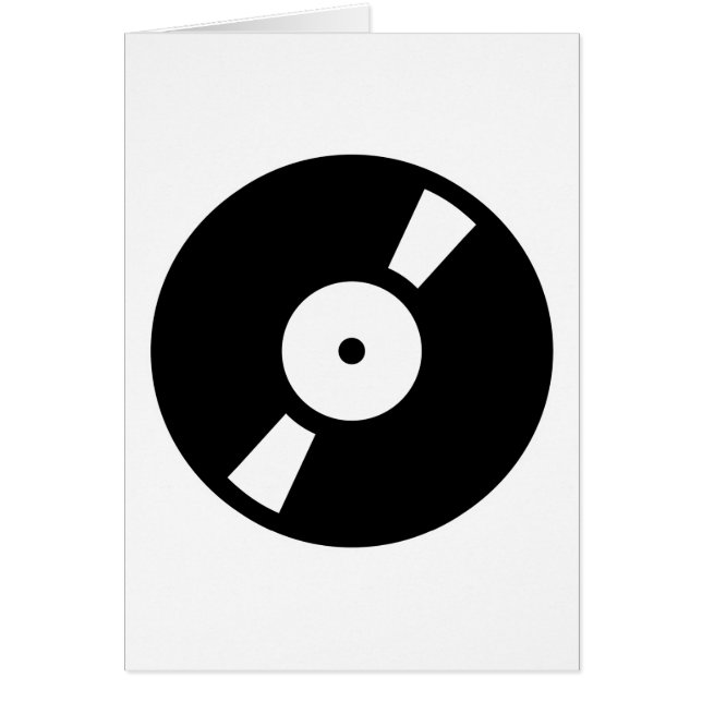 レトロビニールレコード (正面)
