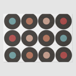 レトロビニールレコード60年代ミュージカル誕生日 薄葉紙