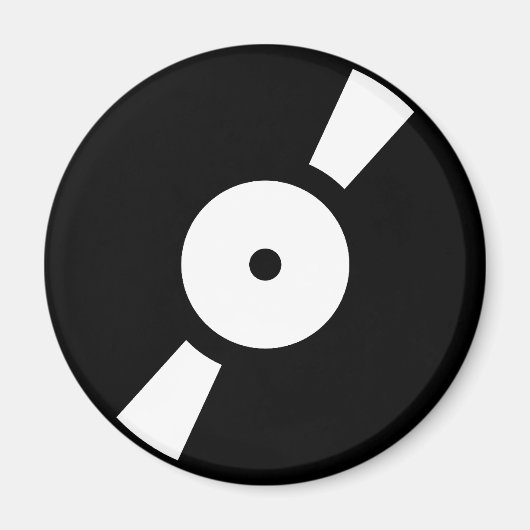 レトロビニールレコード マグネット (正面)
