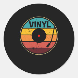 レトロビニールレコード – ヴィンテージビニルLPレコード ラウンドシール