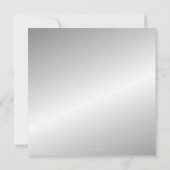 レトロビニールレコードlモダンバースデーパーティー招待状 招待状 (裏面)