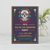 レトロビビーデイオブザデッドDia De Los Muertos 招待状 (スタンド正面)