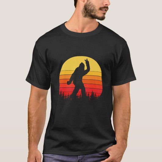 レトロビフートサーファー信じダード Tシャツ (正面)