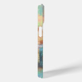 レトロビブ，イエロー，桃，トープ，グレー，シ絵画アン Case-Mate iPhoneケース (裏面 / 右)