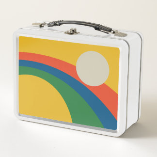 レトロビベスルンチボックス メタルランチボックス