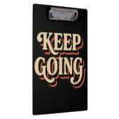 レトロビベス – ヴィンテージタイポグラフィアート クリップボード (右)